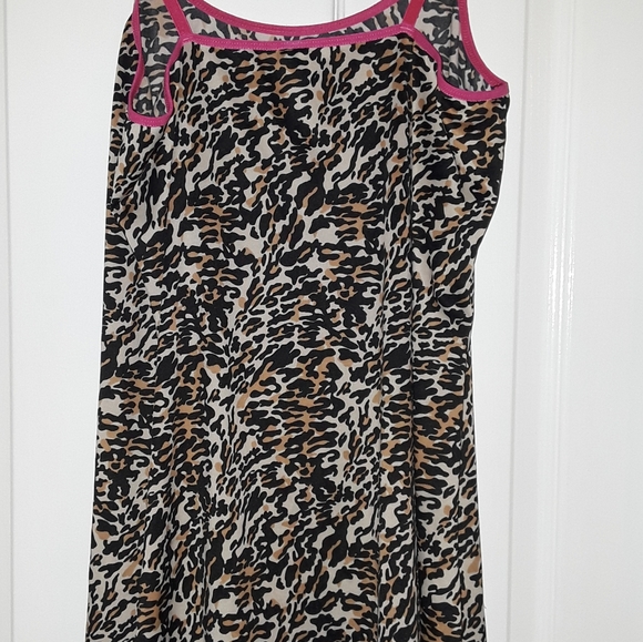 Plus Size Leopard Print Lingerie 3X - Picture 2 of 3